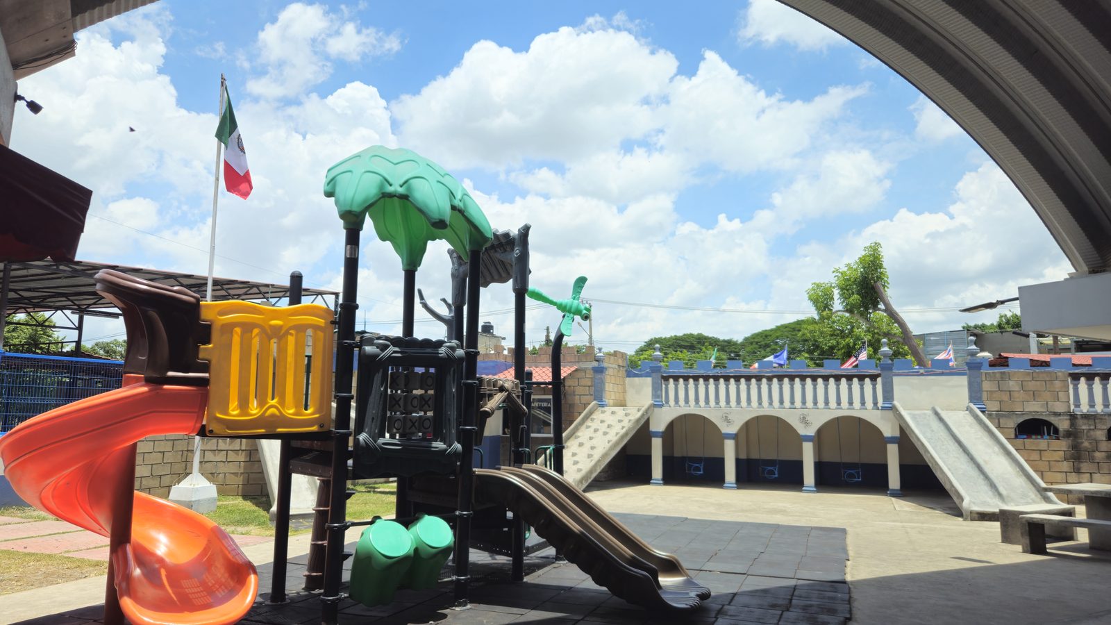 Área de juegos del preescolar del Colegio Le Petit Prince
